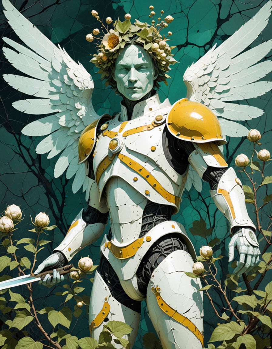 Surreal Cyberpunk Dreamscape in Nihiluxe Style