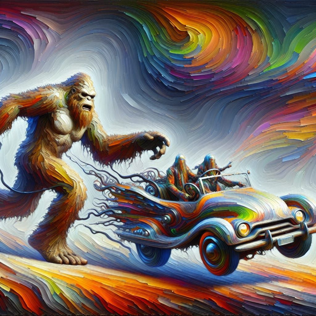 Bigfoot Goes Berserk