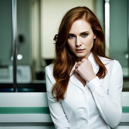 Karen Gillan as Nurse: Professional Portrait