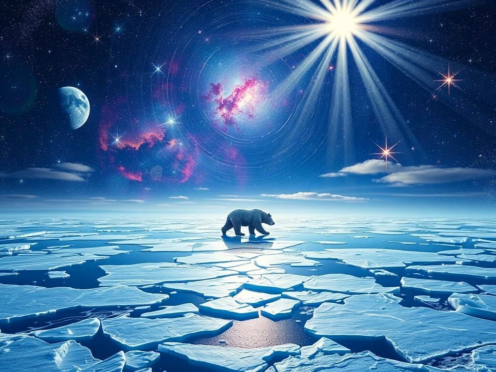 Ursa Major Constellation in the Northern Sky