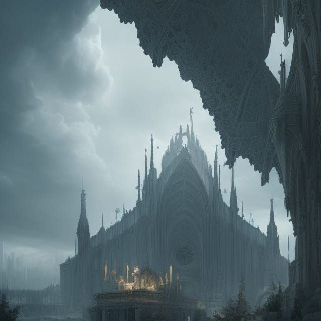 Epic Digital Church in White and Blue