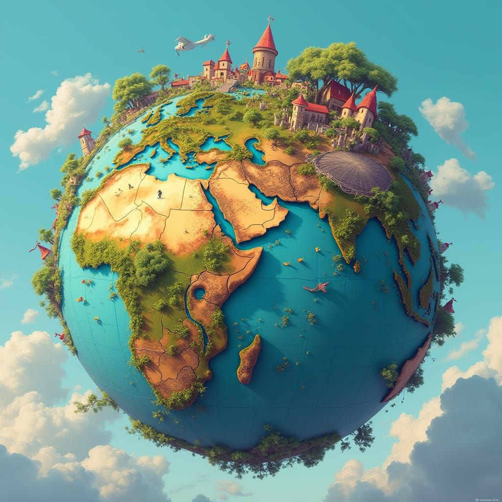 All around the world