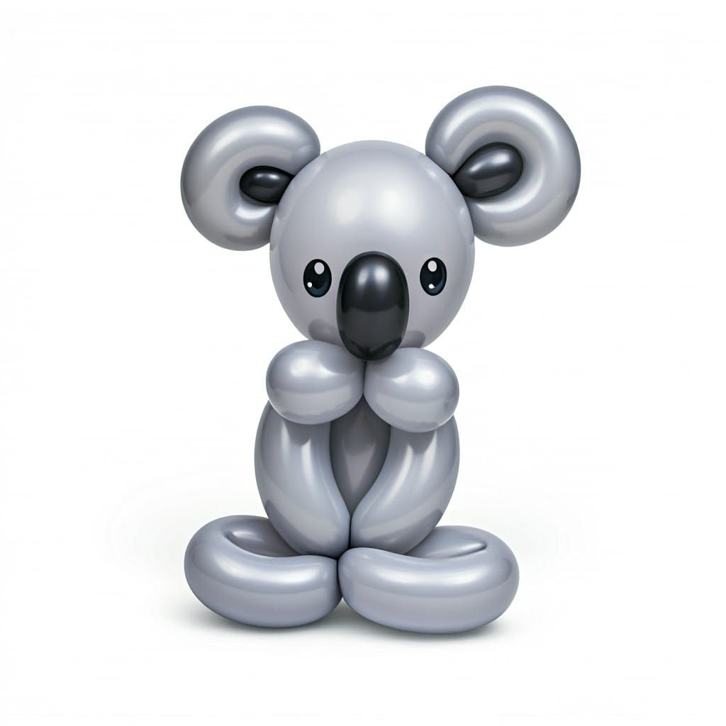 Balloon Animal Koala: A Whimsical Creation