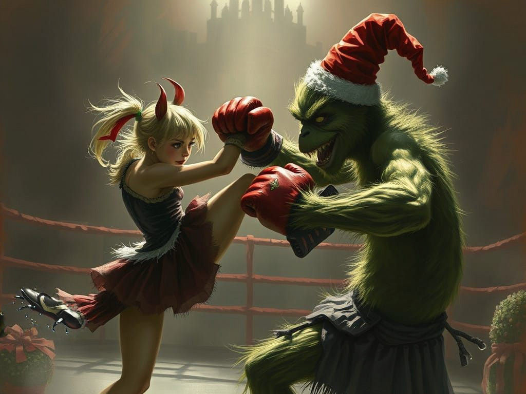 Whoville Warriors Clash in Sinister Kickboxing Match