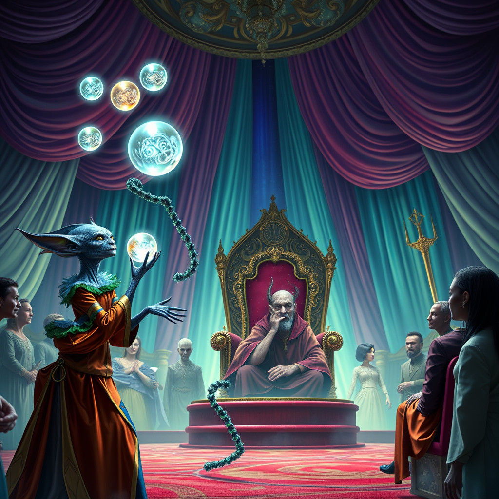 Alien Jester's Performance for the King