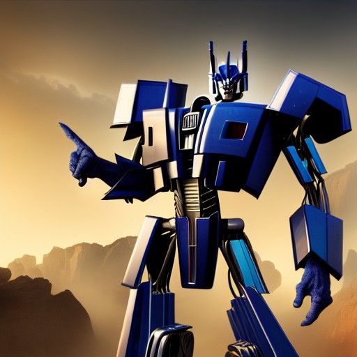 Transformers vs. Demons: Hyperrealistic Concept Art