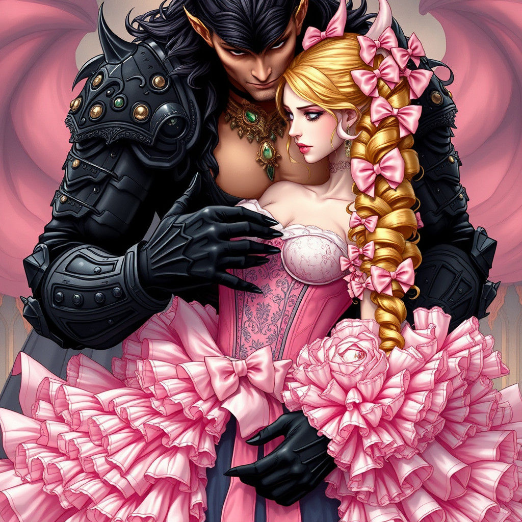 Demon King Adorns Sissy Princess Bride