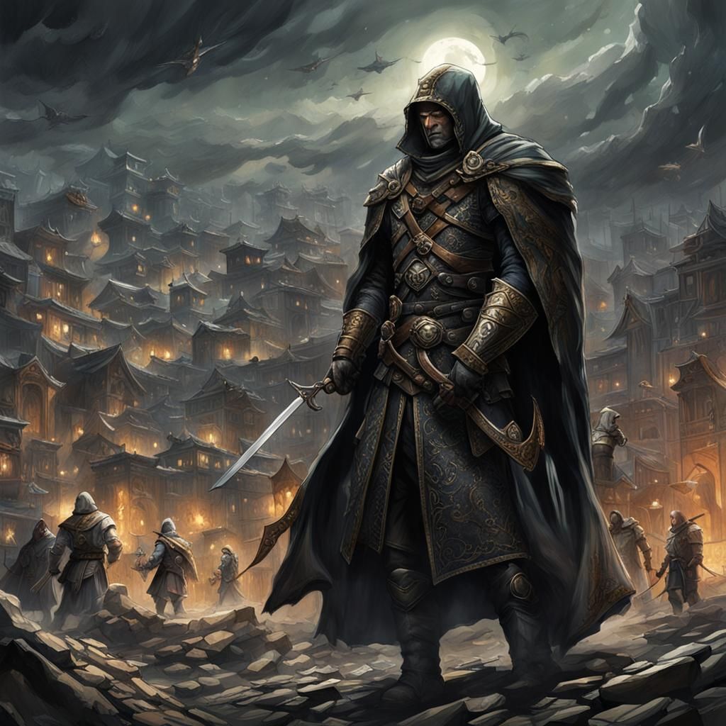 Assassin's Prophecy: A Cinematic Vision of Death