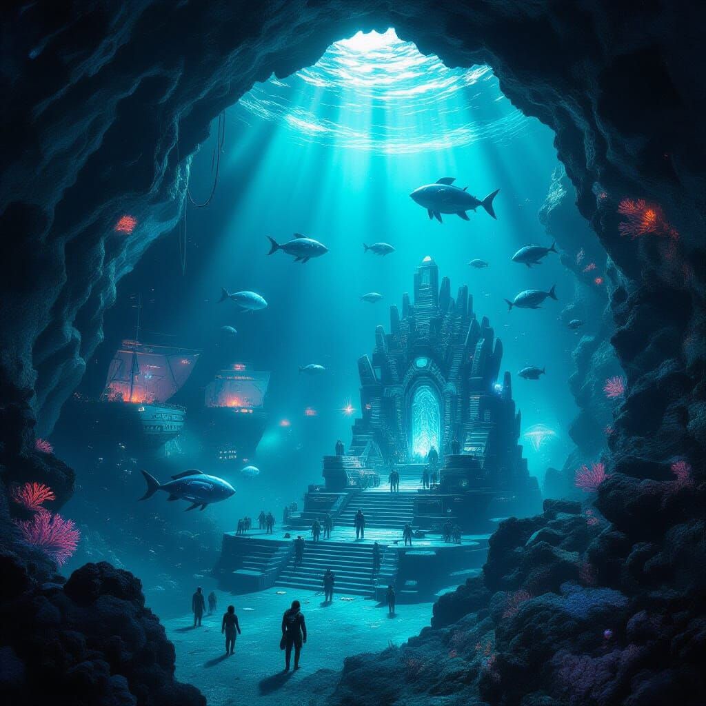 Secret Underwater City Ruled by Aquatic Overlord