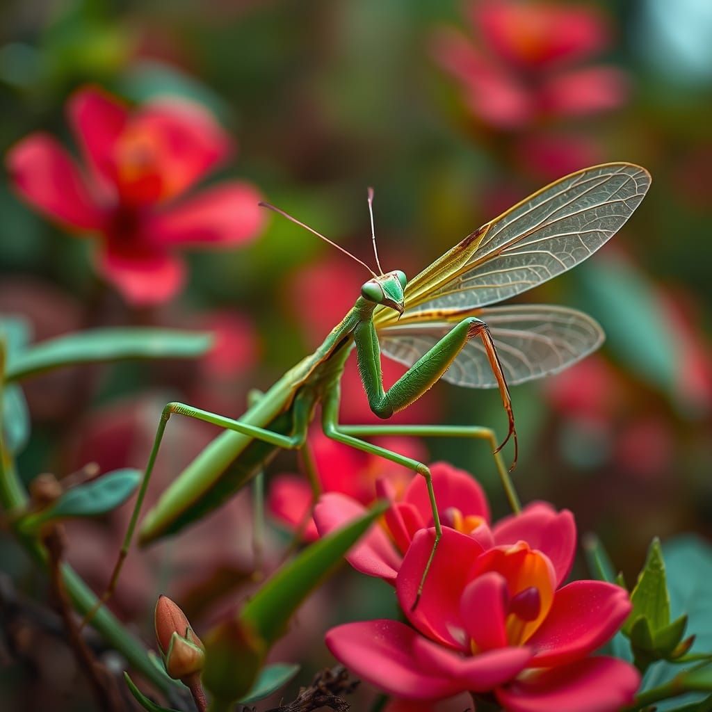 Ethereal Emerald Goddess of the Lush Wilderness