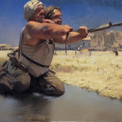 Liar in Oil Painting Style