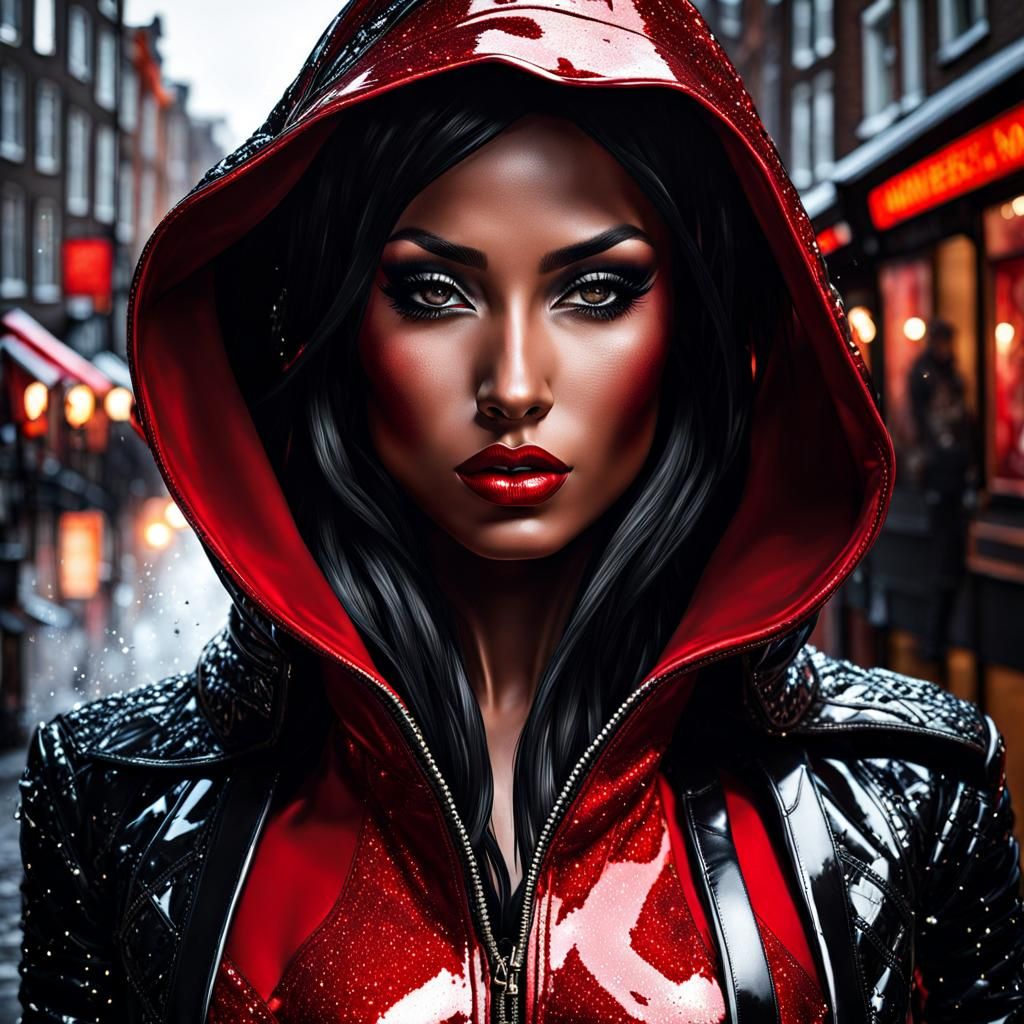 Beautiful Italian Mistress in Amsterdam, Splash Art