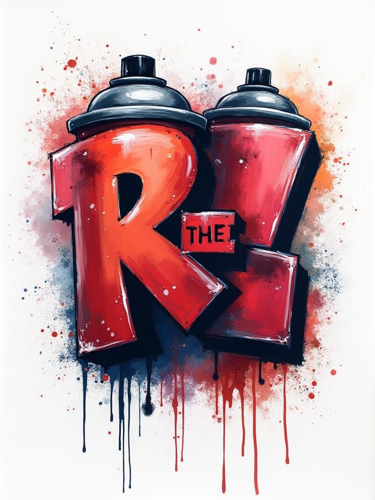 graffiti art, spray painted :: on a transparent background