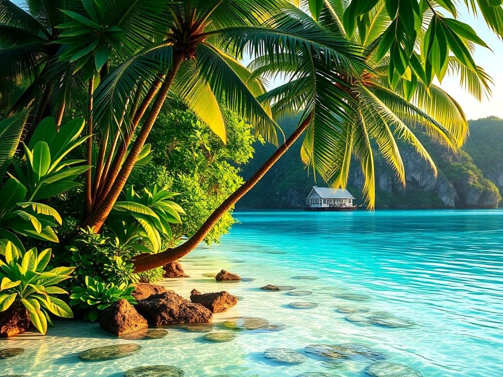 Serenity Paradise in a Tranquil Atmosphere