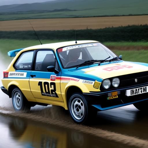 Vauxhall Chevette HSR Jumps on Scottish Rally