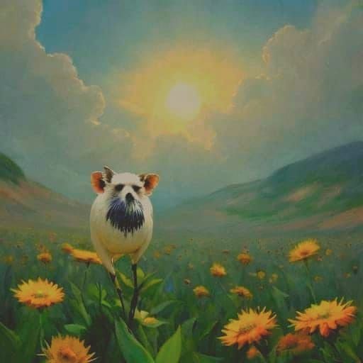 Abstract Image of the Concept of Weird