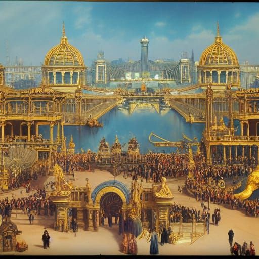 Chicago World's Fair 1893: Beaux-Arts Grandeur