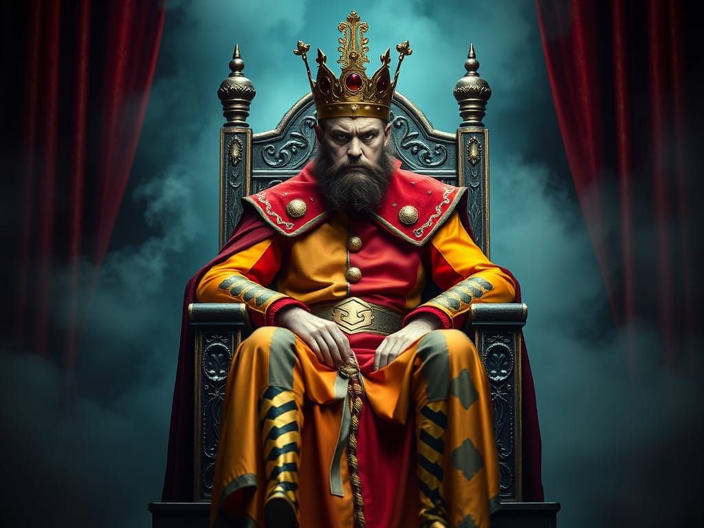 i can't decide if I'm a jester or the Maryland flag