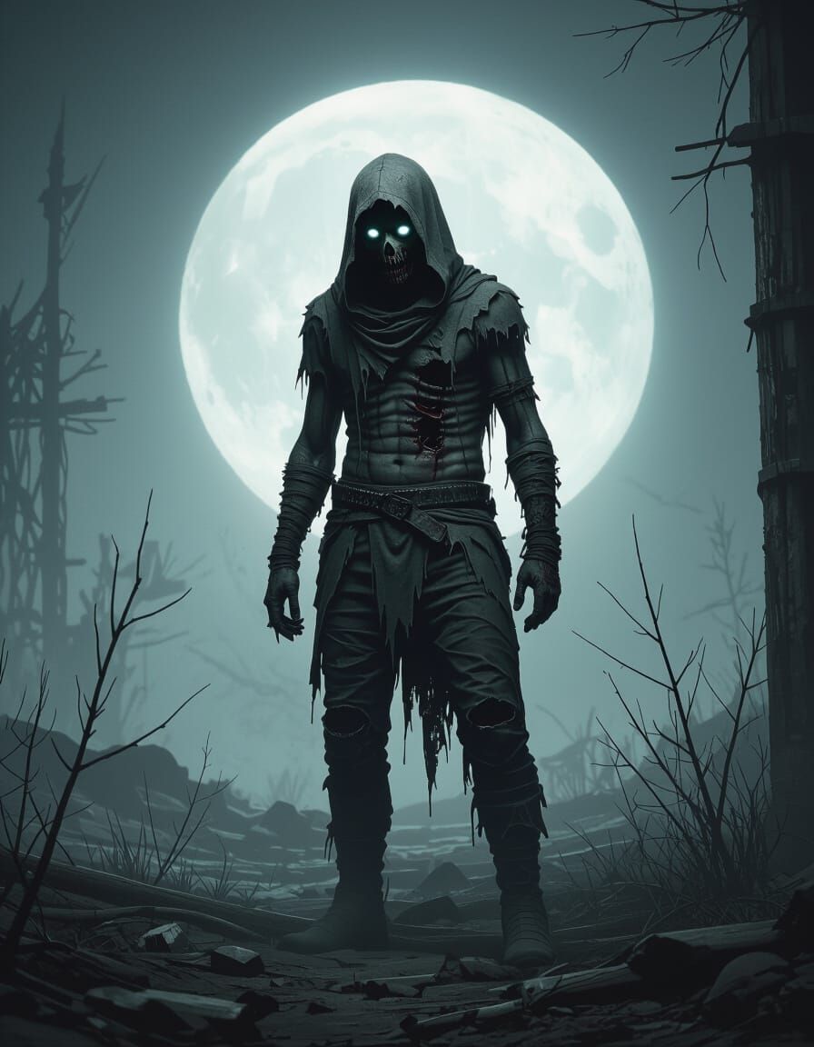 Haunted Survivor in Terrifying Environment as Biomechanical ...