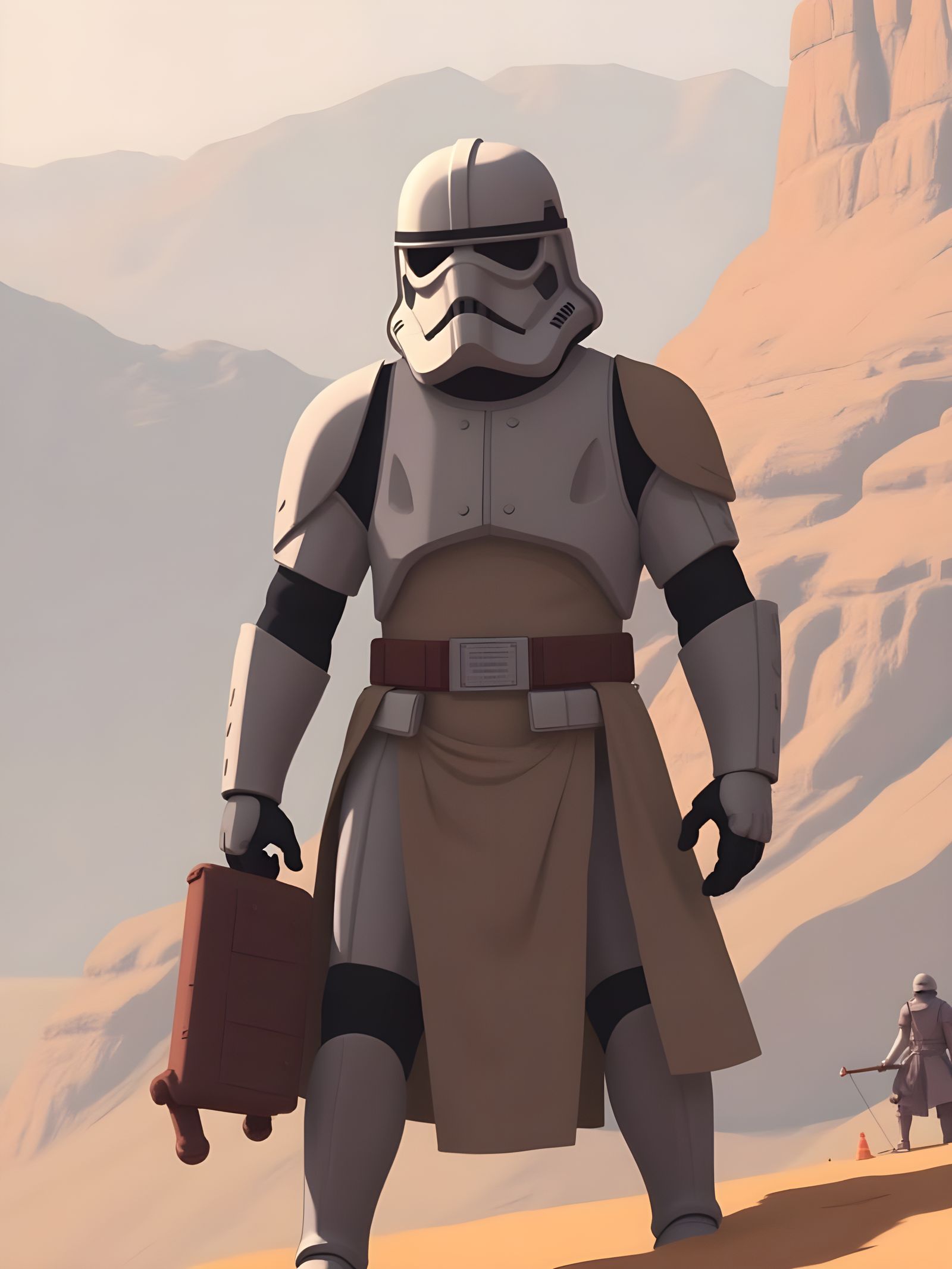 Distant Desert Planet in the Outer Rim