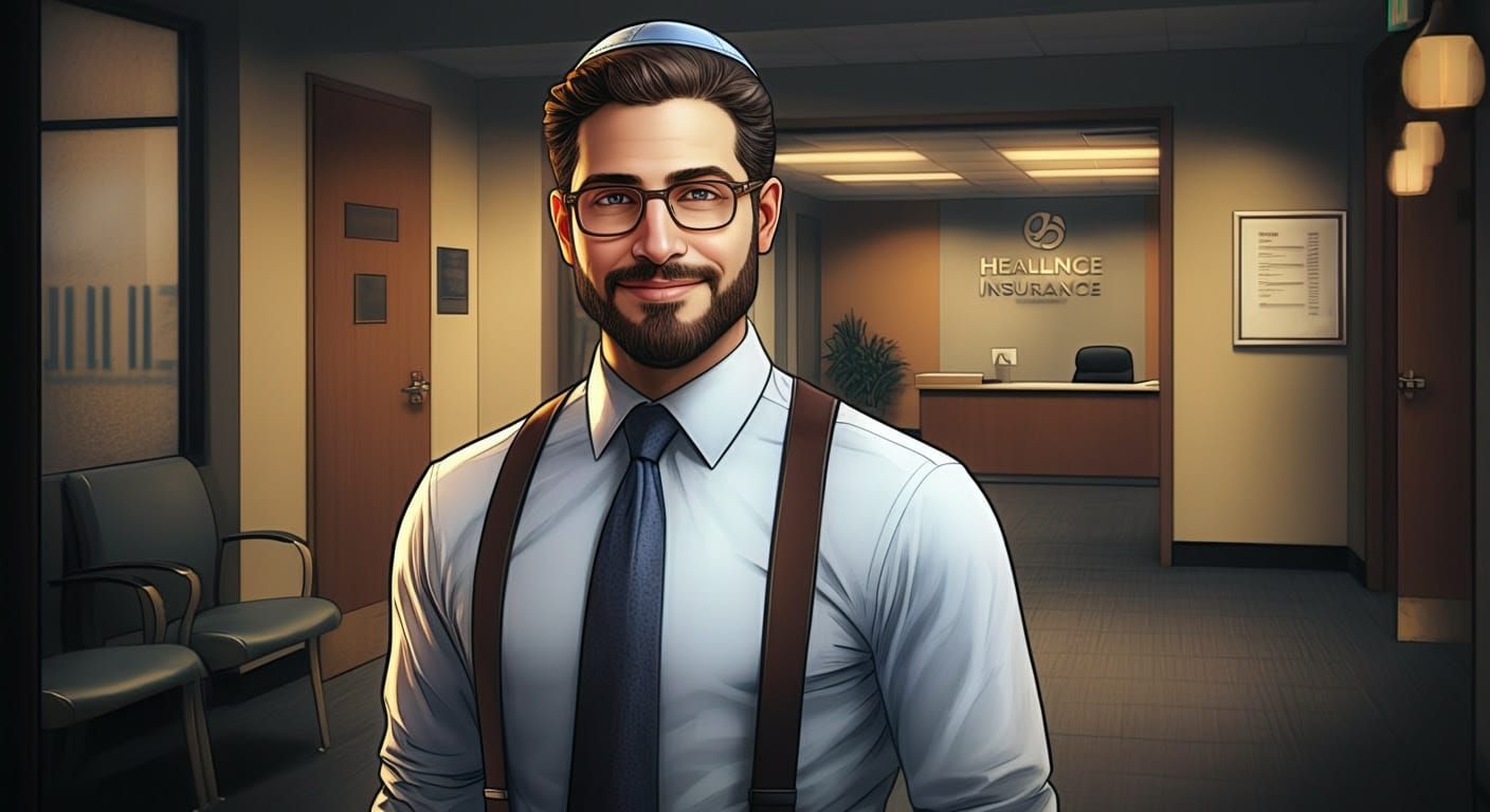 Professional Insurance Representative in a Welcoming Recepti...