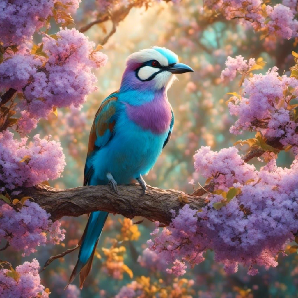 Lilac-Breasted Rollers