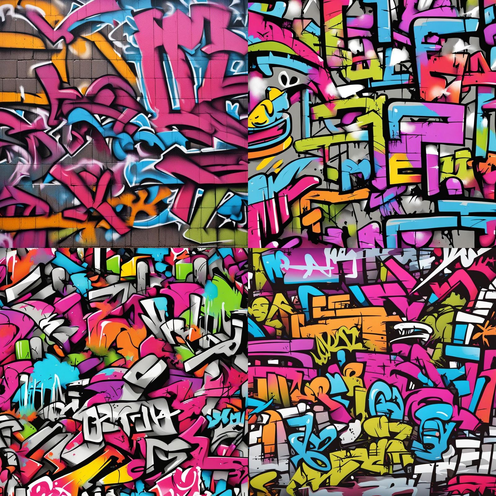 Colorful Graffiti Art