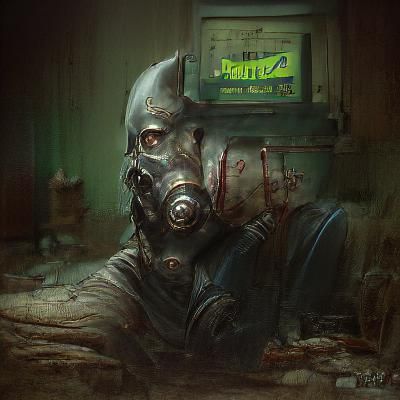 Sinister Fallout Landscape by Rutkowski