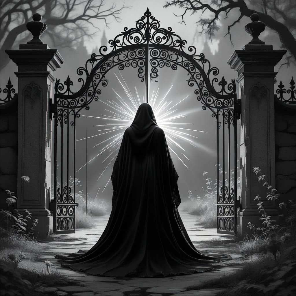 Soul's Journey: Death and Worldly Colors