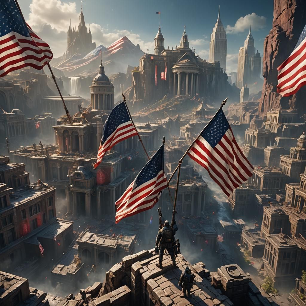 Our Flag Held High :):