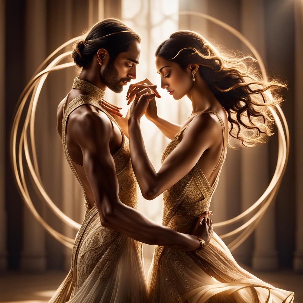 a graceful and passionate dance