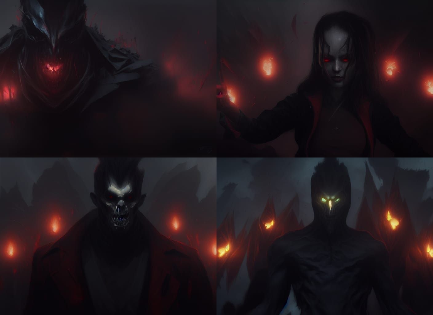 Sinister Scene in 8k Resolution