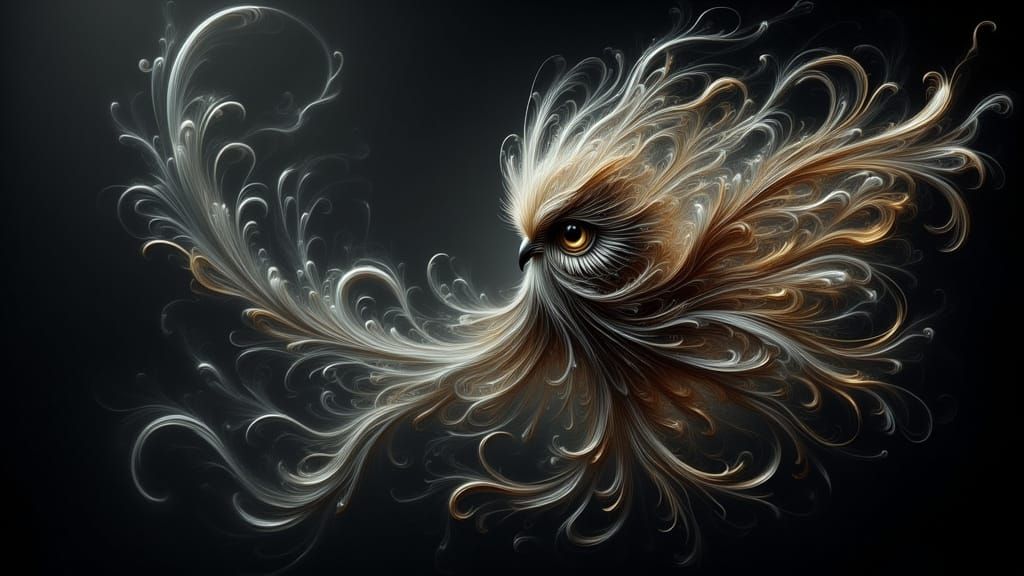 Ethereal Magic Owl