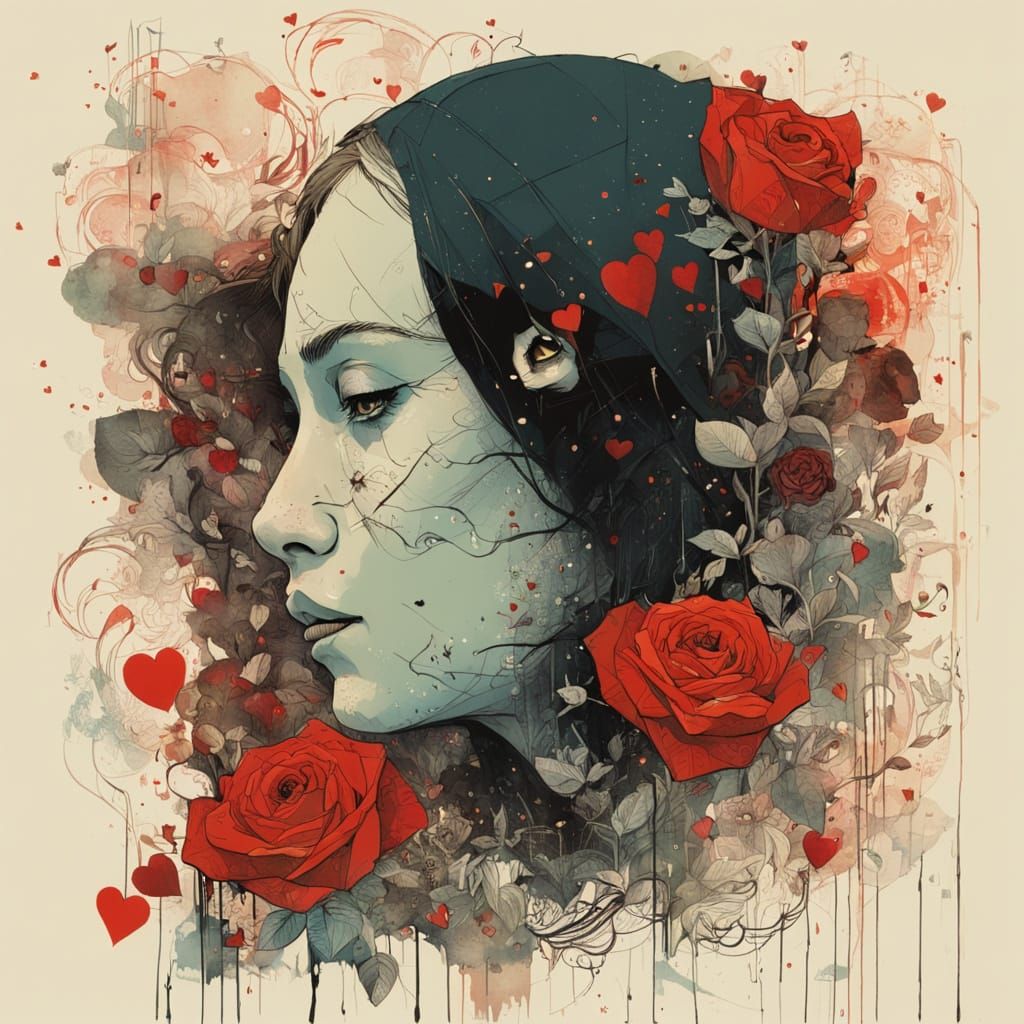 Spooky Valentine's Day: Haunted Hearts and Ghostly Roses