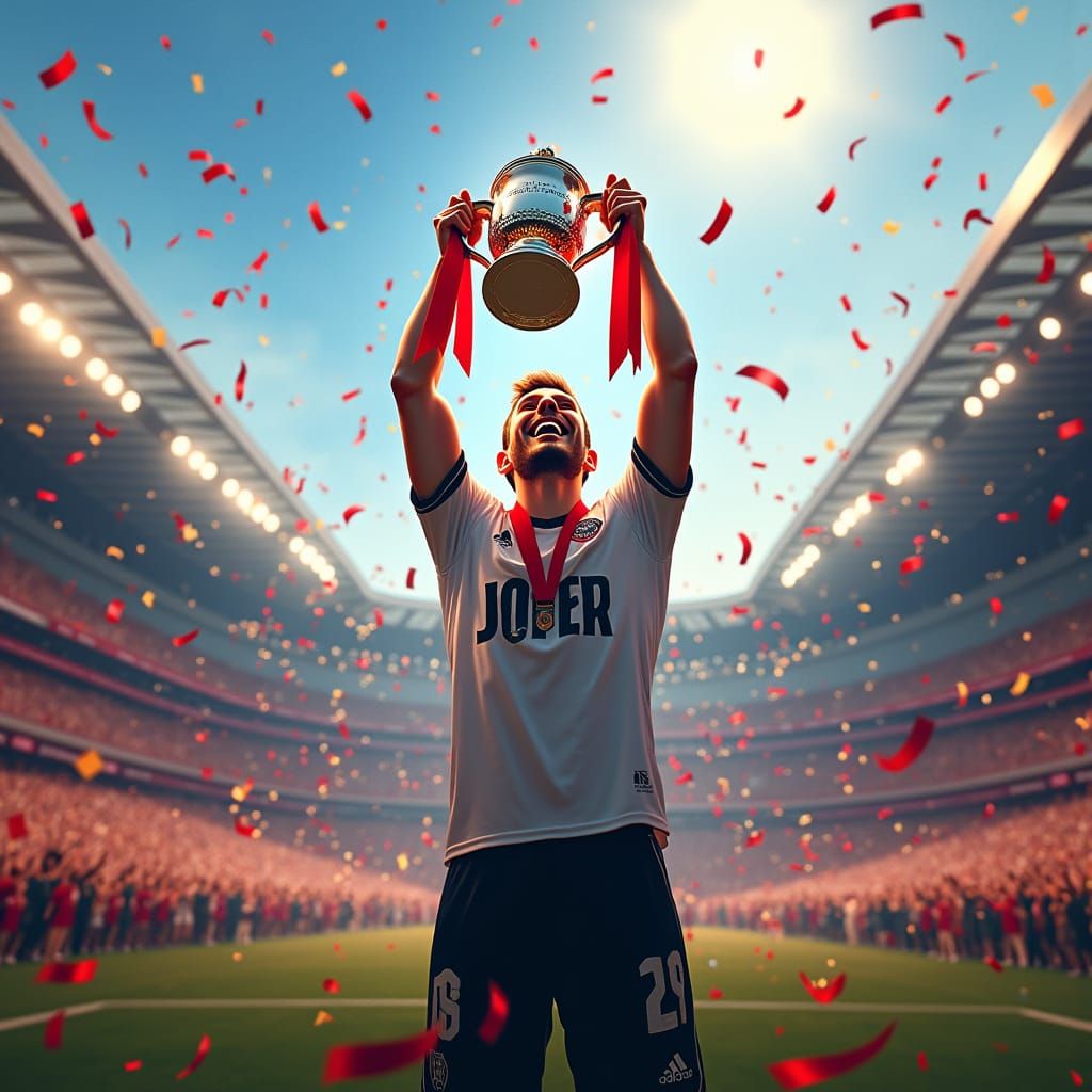 Derby County Player Triumphant at Wembley Stadium