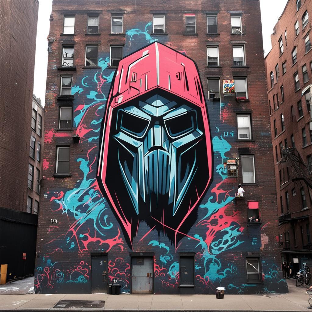 MF DOOM graffiti #2