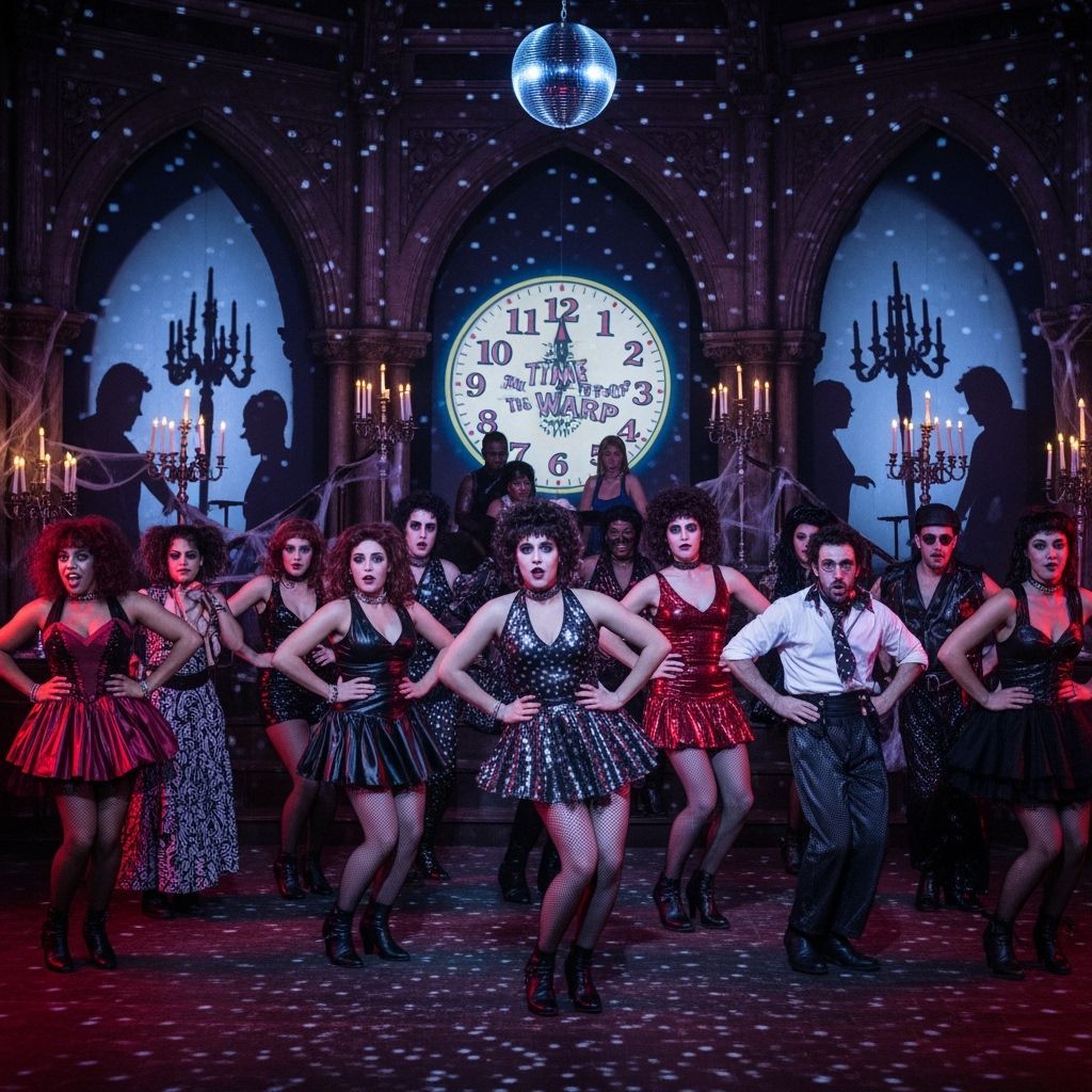 Rocky Horror Time Warp Dance Scene