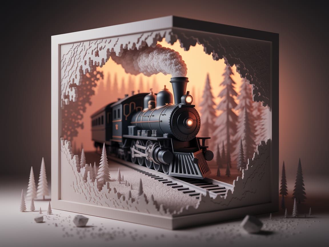 Train Diorama