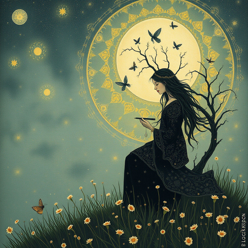 Celestial Beings in an Ancient Wonder