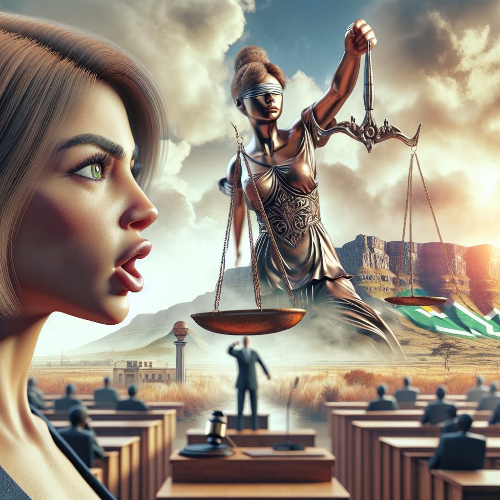 Scales of Justice: Advocate Embodies Fairness in South Afric...