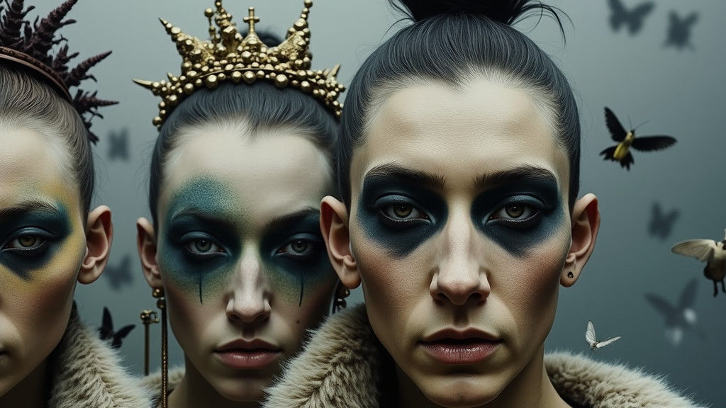 Zero Sum Game: Surreal Digital Art in 8k