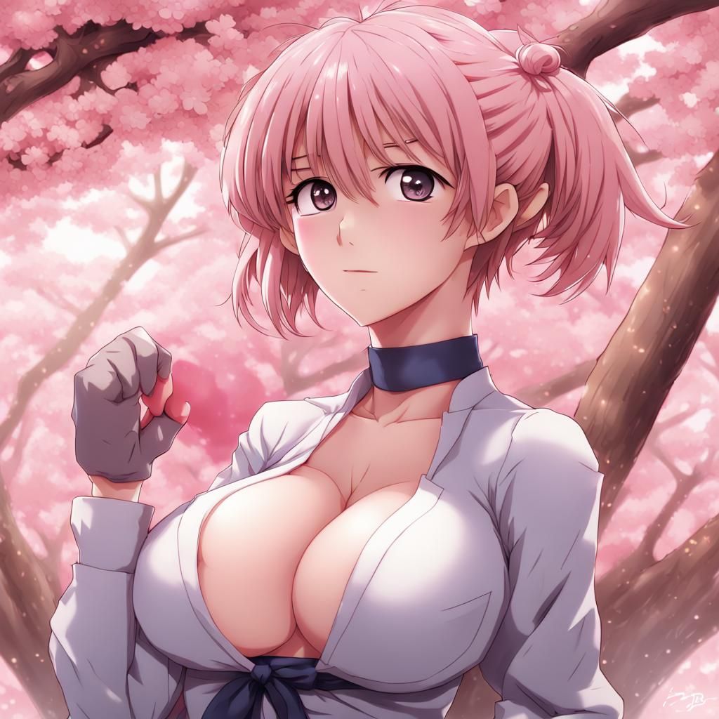 Anime Style Girl with Manga Visuals