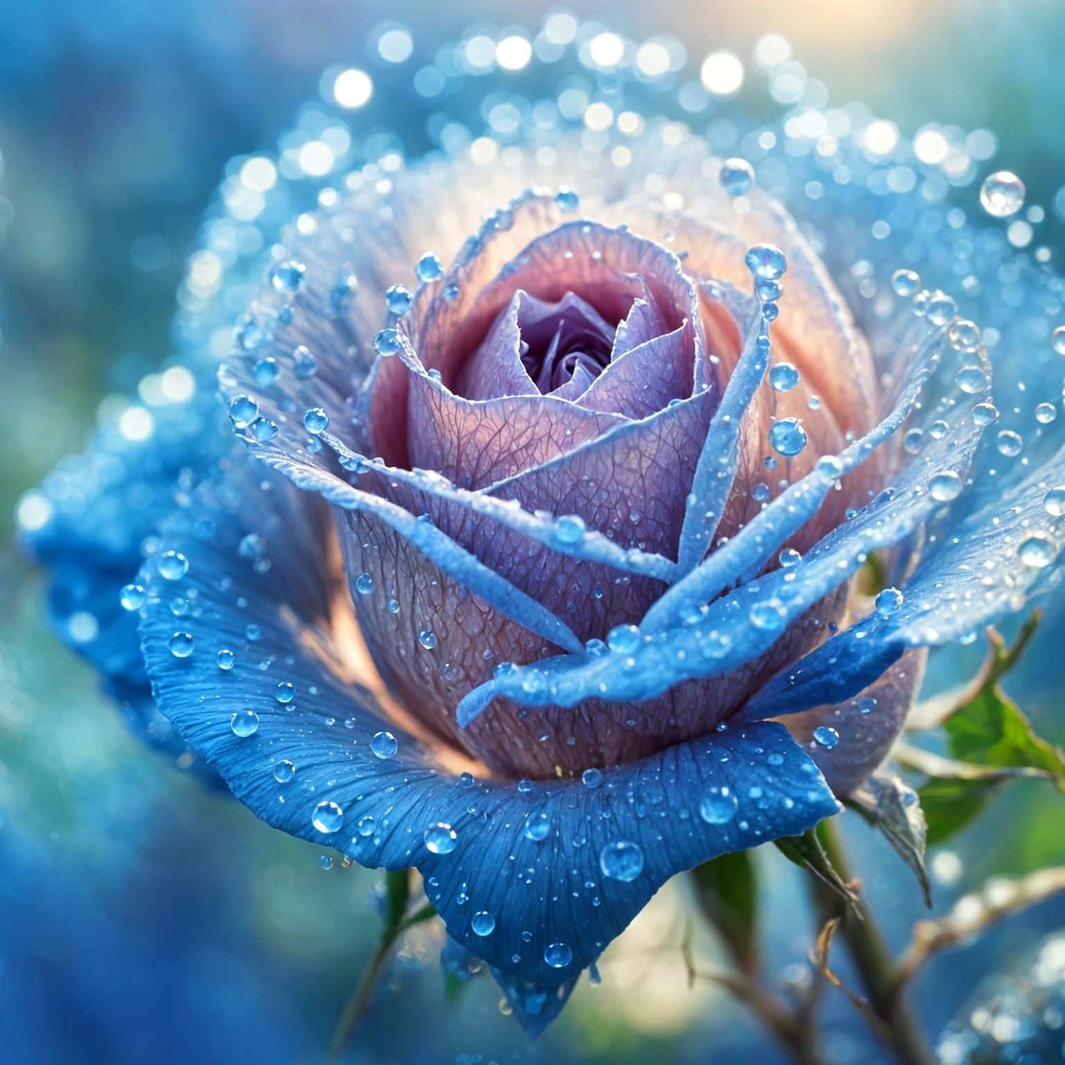 Blue rose