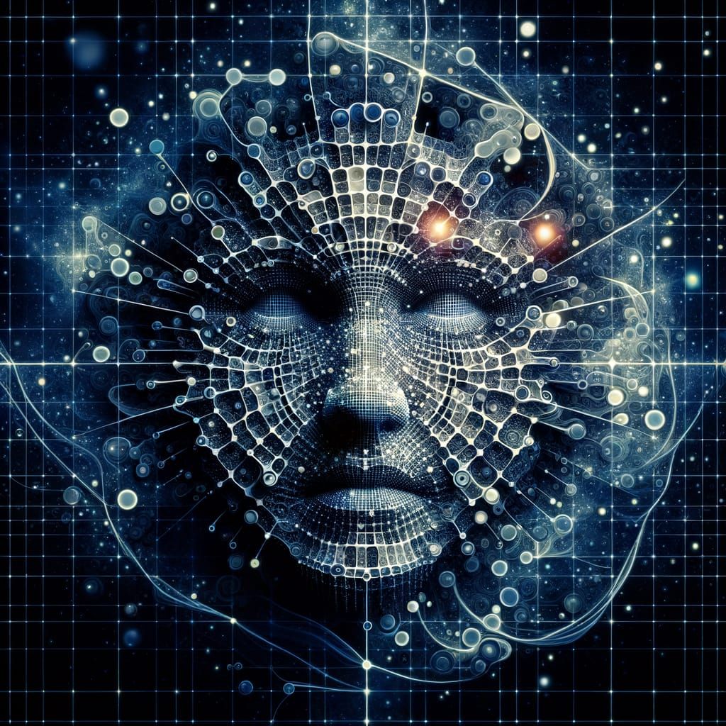 Ribosome Grid Face in Ultra-High Definition