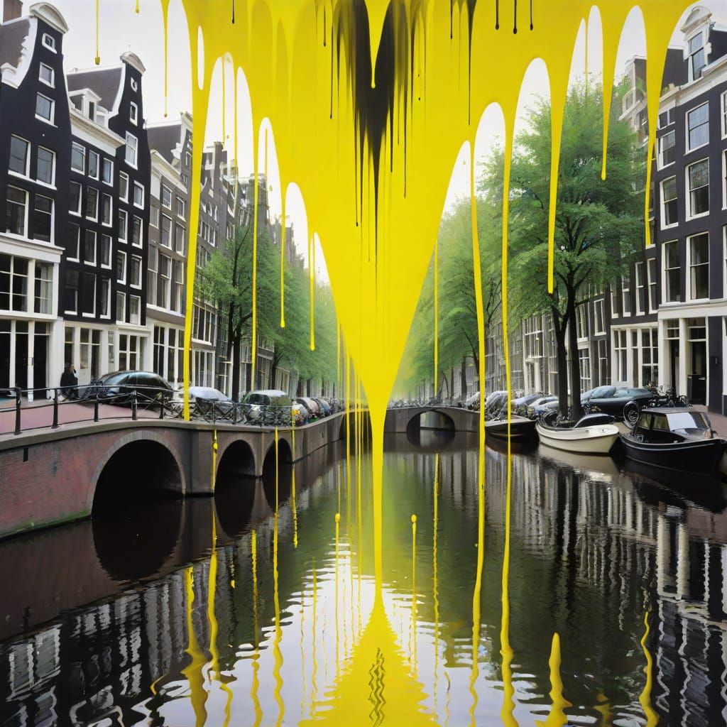 Electric Revelation in Amsterdam Drip Style