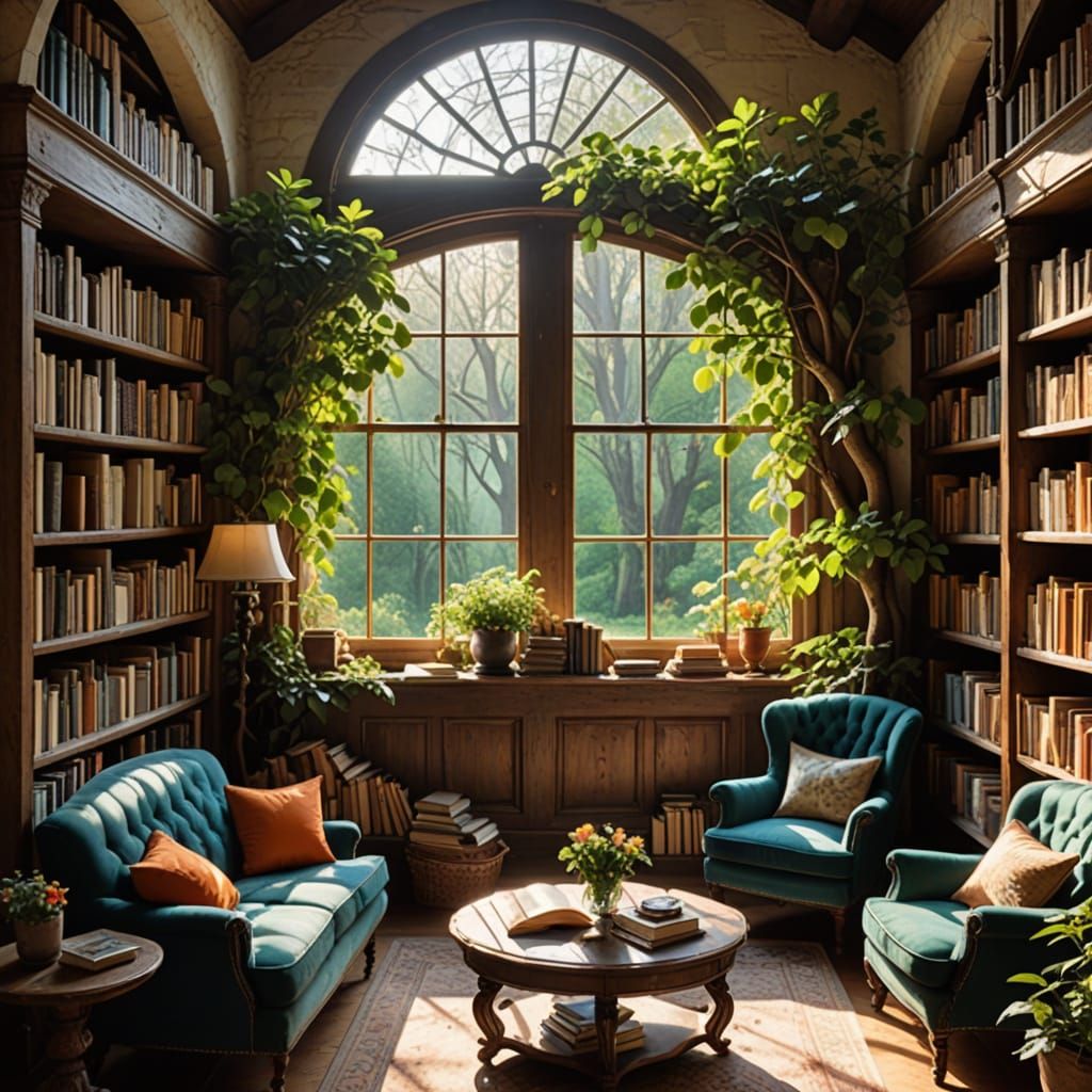 Cozy Golden Sanctuary Amidst Ancient Tree Roots