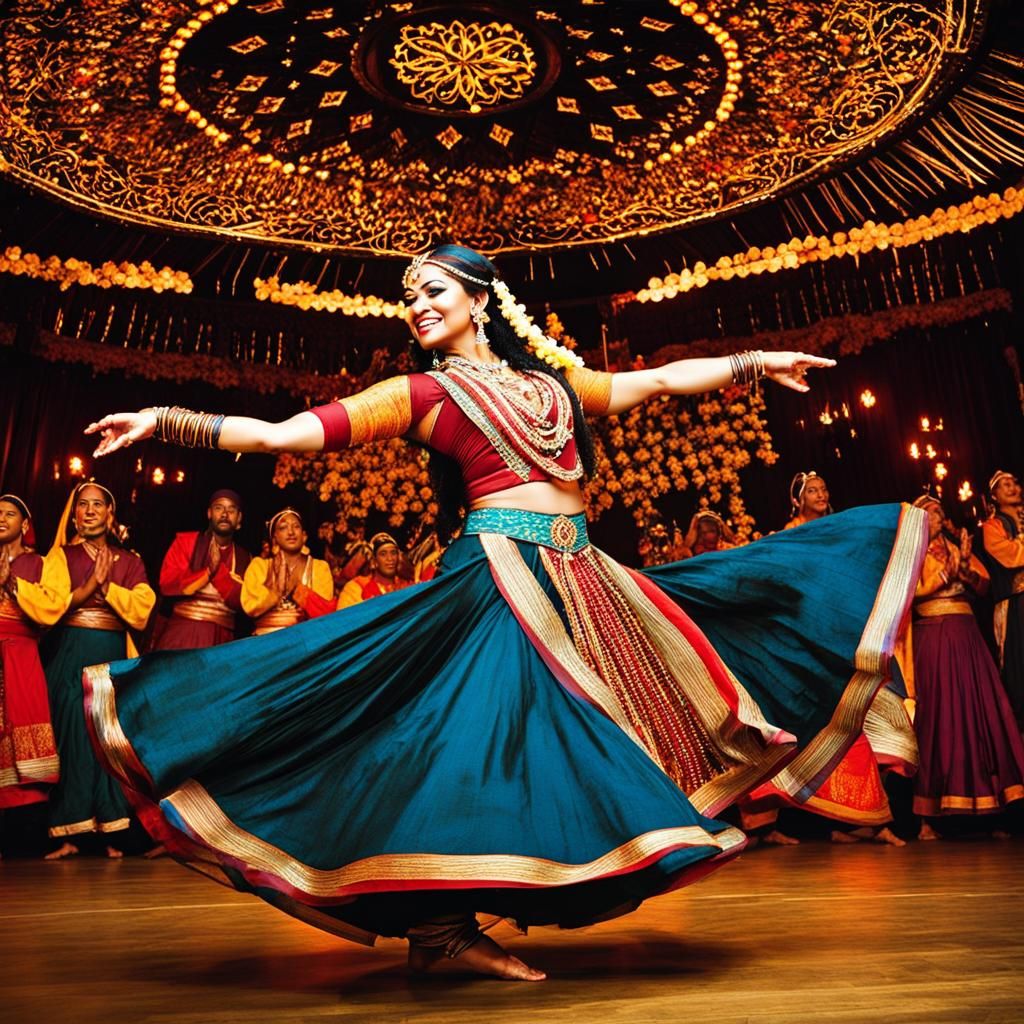 Radiant Dancer in Stardust