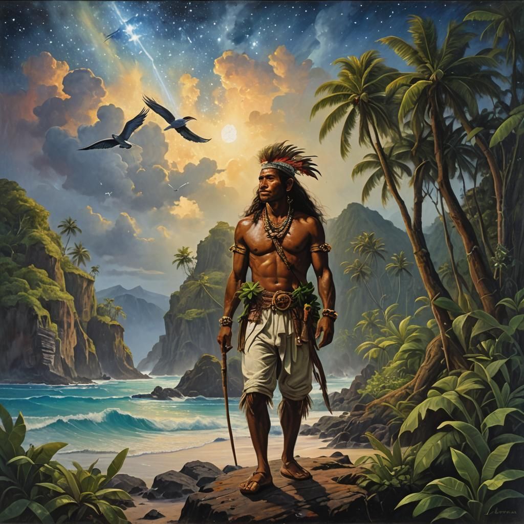 Polynesian Sailors Navigate by Natural Signs