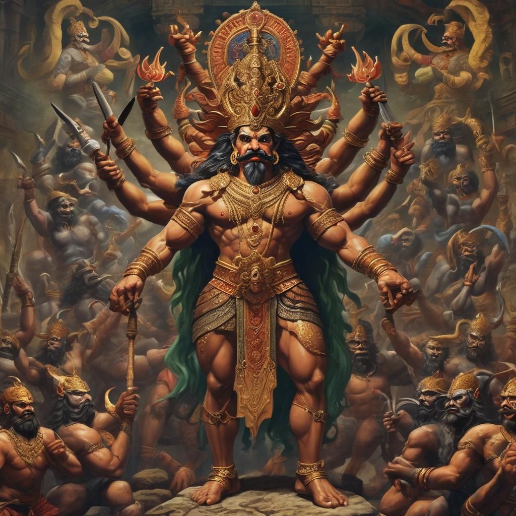 Ravana: Demon-King of Lanka in Hindu Mythology