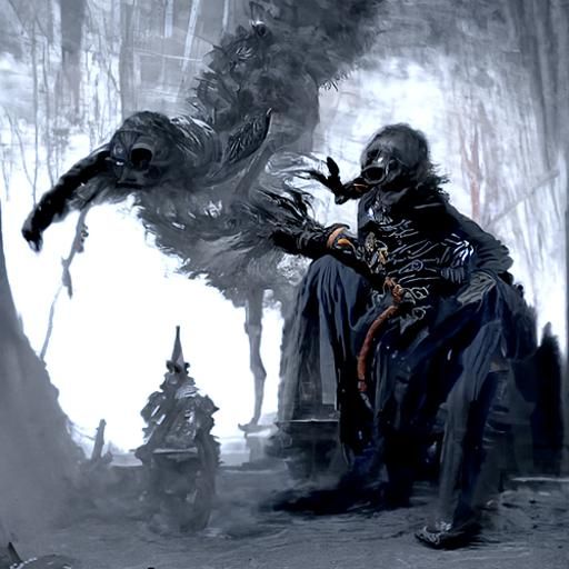 Nightmare Raven Dance: A Horror Vision